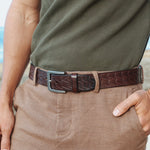 Mālama Leather Belt - SHAKA TRIBE