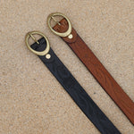 COMING SOON - Hibiscus Leather Belt - SHAKA TRIBE