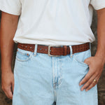 Mālama Leather Belt - SHAKA TRIBE