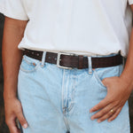 Mālama Leather Belt - SHAKA TRIBE