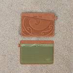 Strength - Green Horizontal Leather Wallet