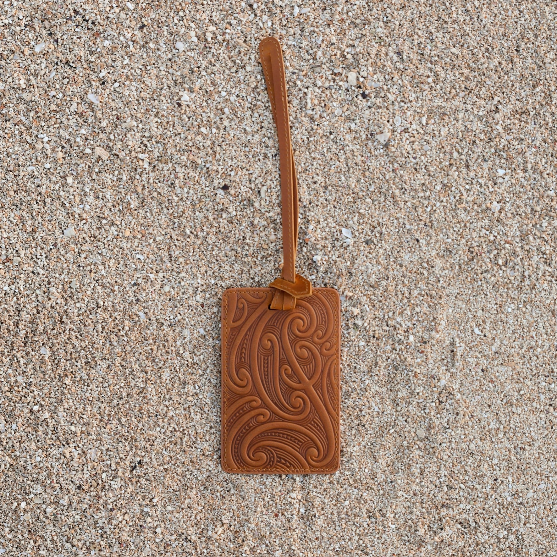 Legacy - Brown Luggage Tag