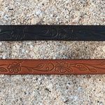 COMING SOON - Hibiscus Leather Belt - SHAKA TRIBE