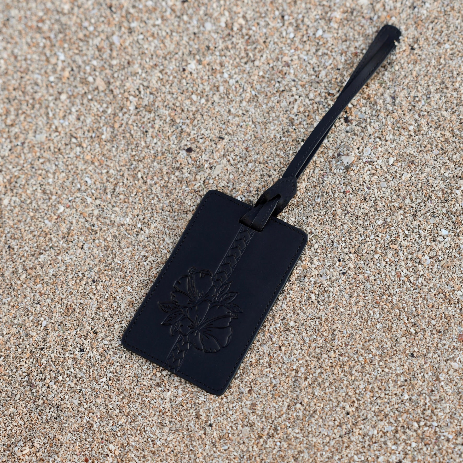 Balance - Black Luggage Tag