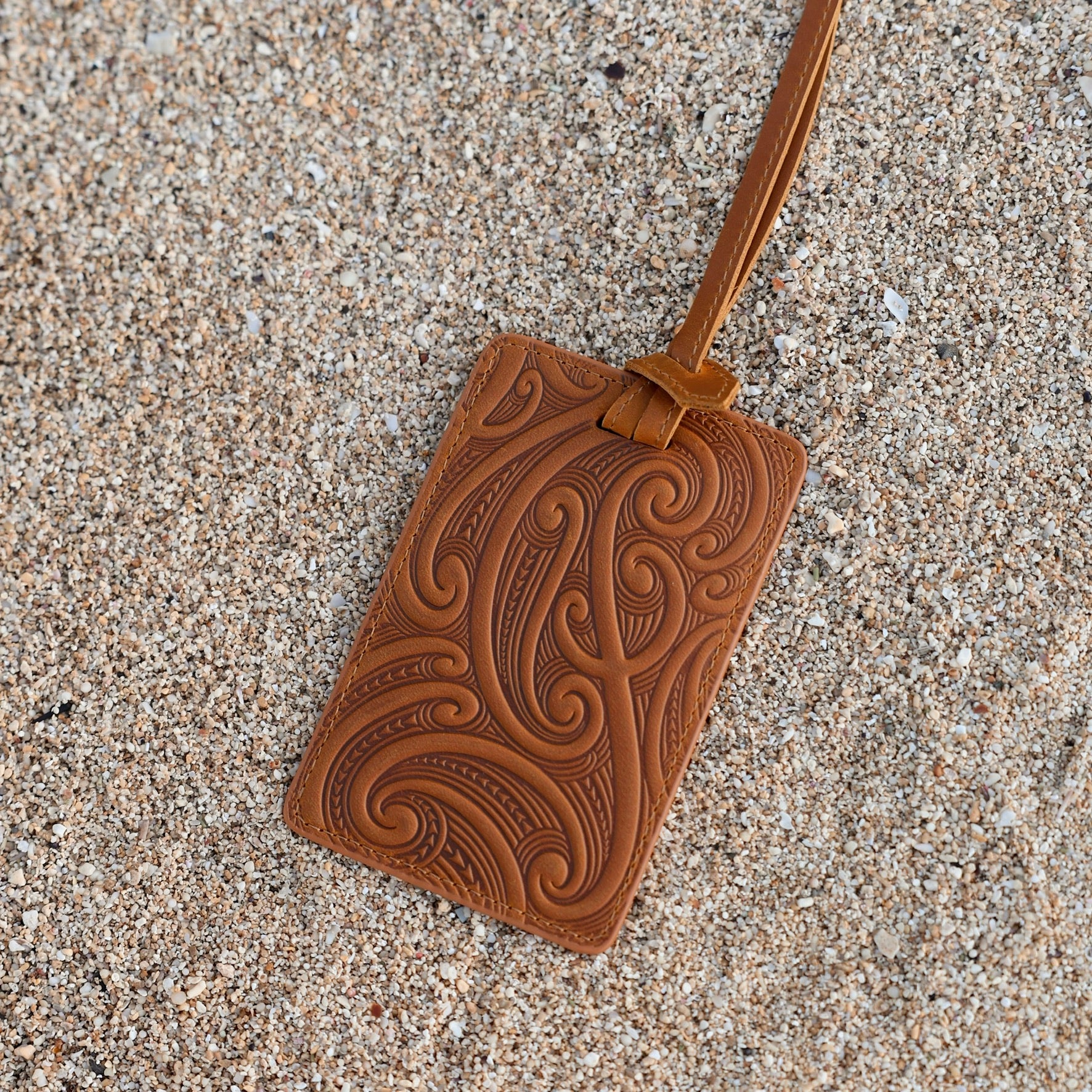 Legacy - Brown Luggage Tag