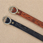 COMING SOON - Hibiscus Leather Belt - SHAKA TRIBE