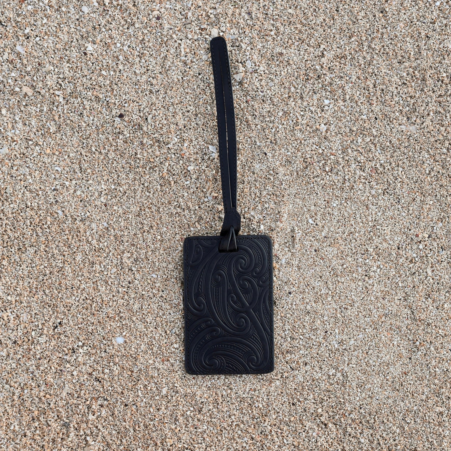 Legacy - Black Luggage Tag
