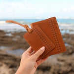 Mālama - Brown Passport Cover