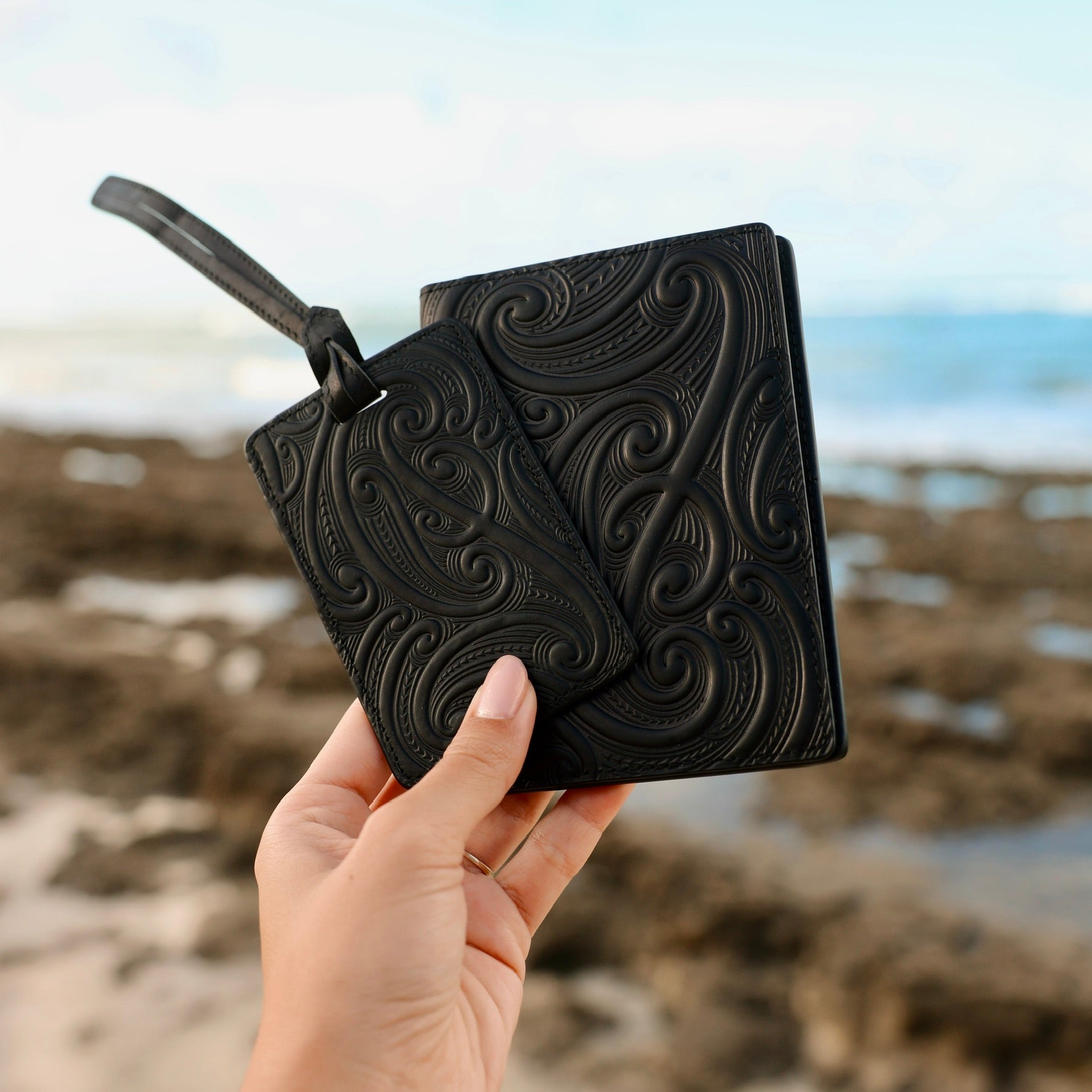 Legacy - Black Passport Cover