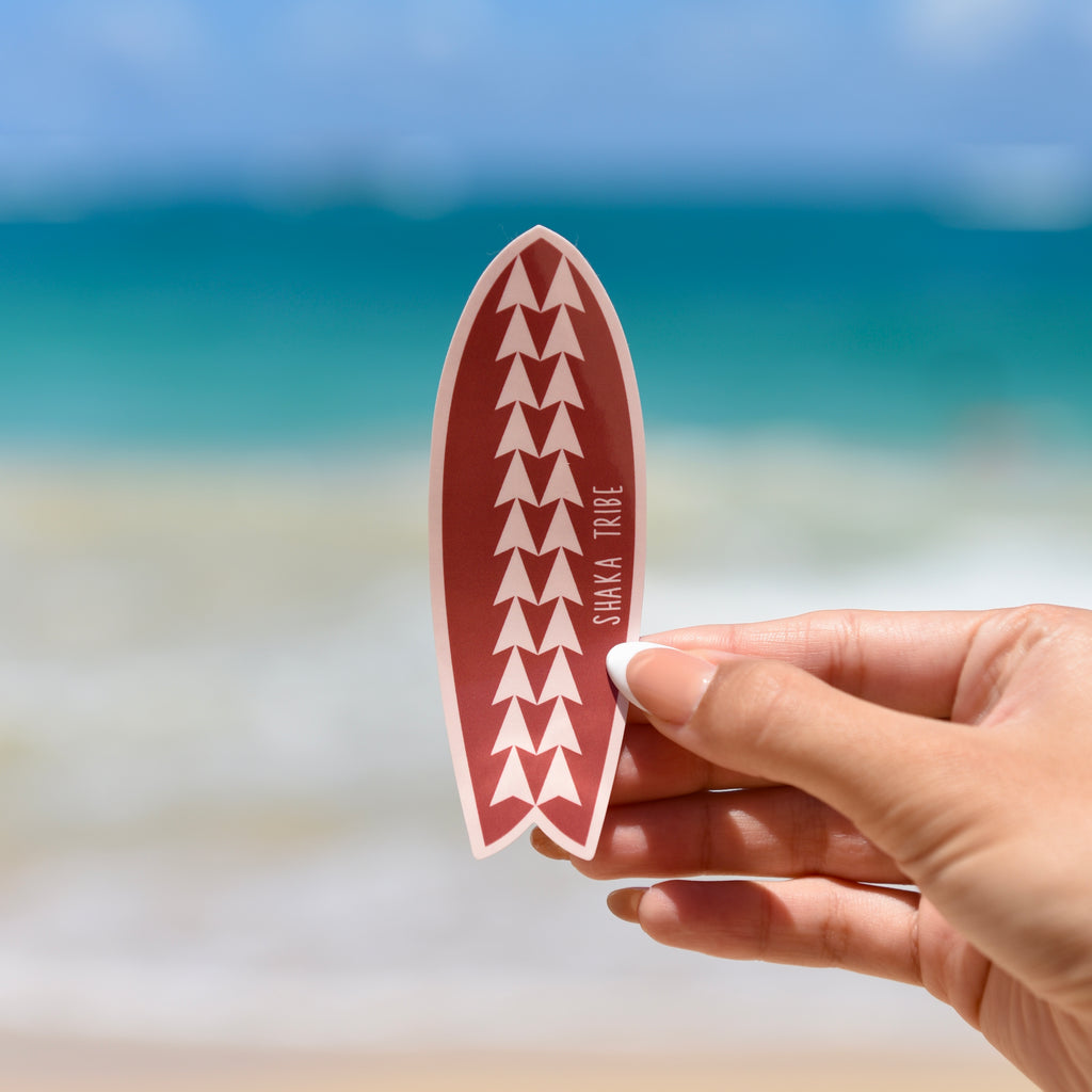 Mālama ‘Aina - Surfboard Sticker-Single Sticker
