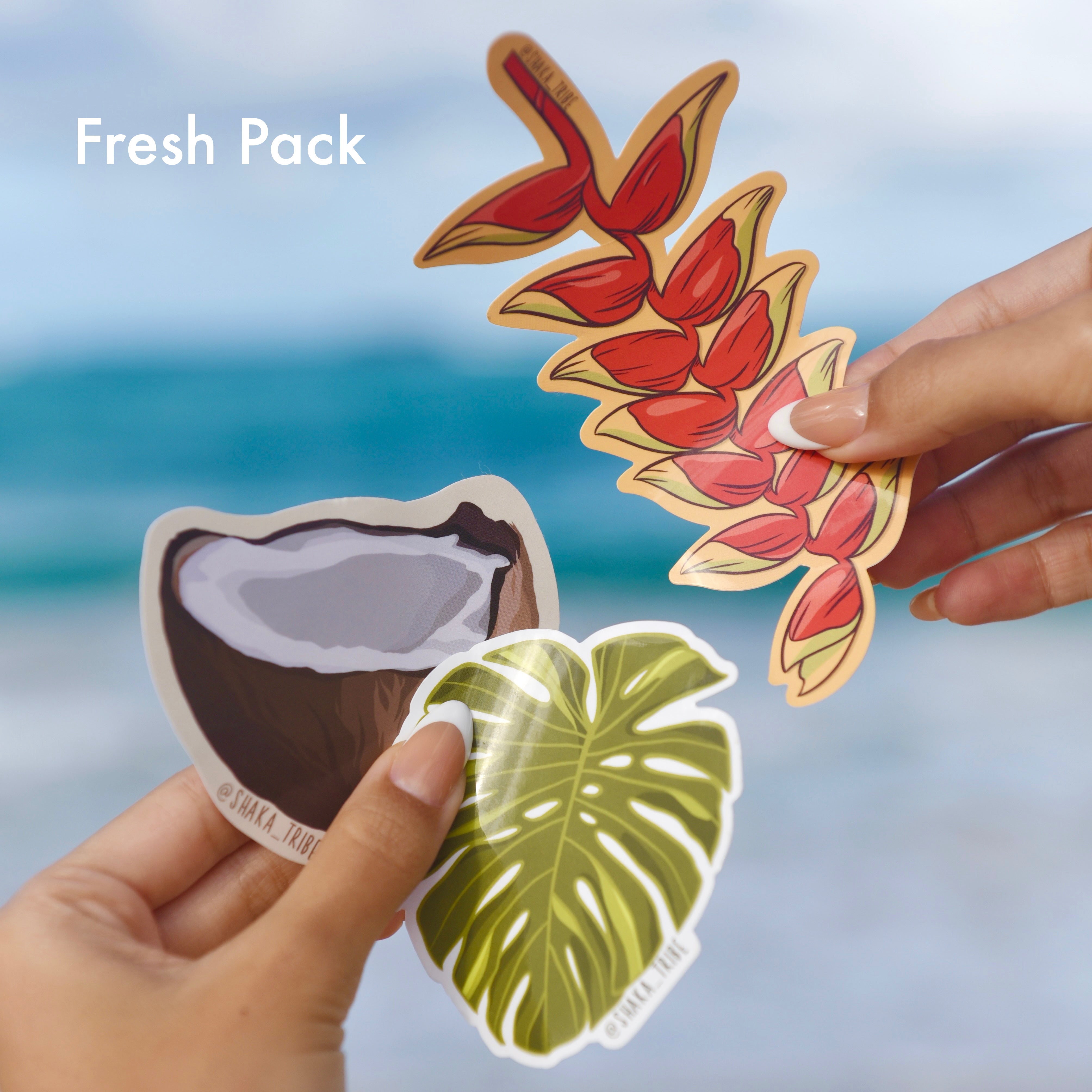 Fresh Pack | Shaka Tribe Stickers