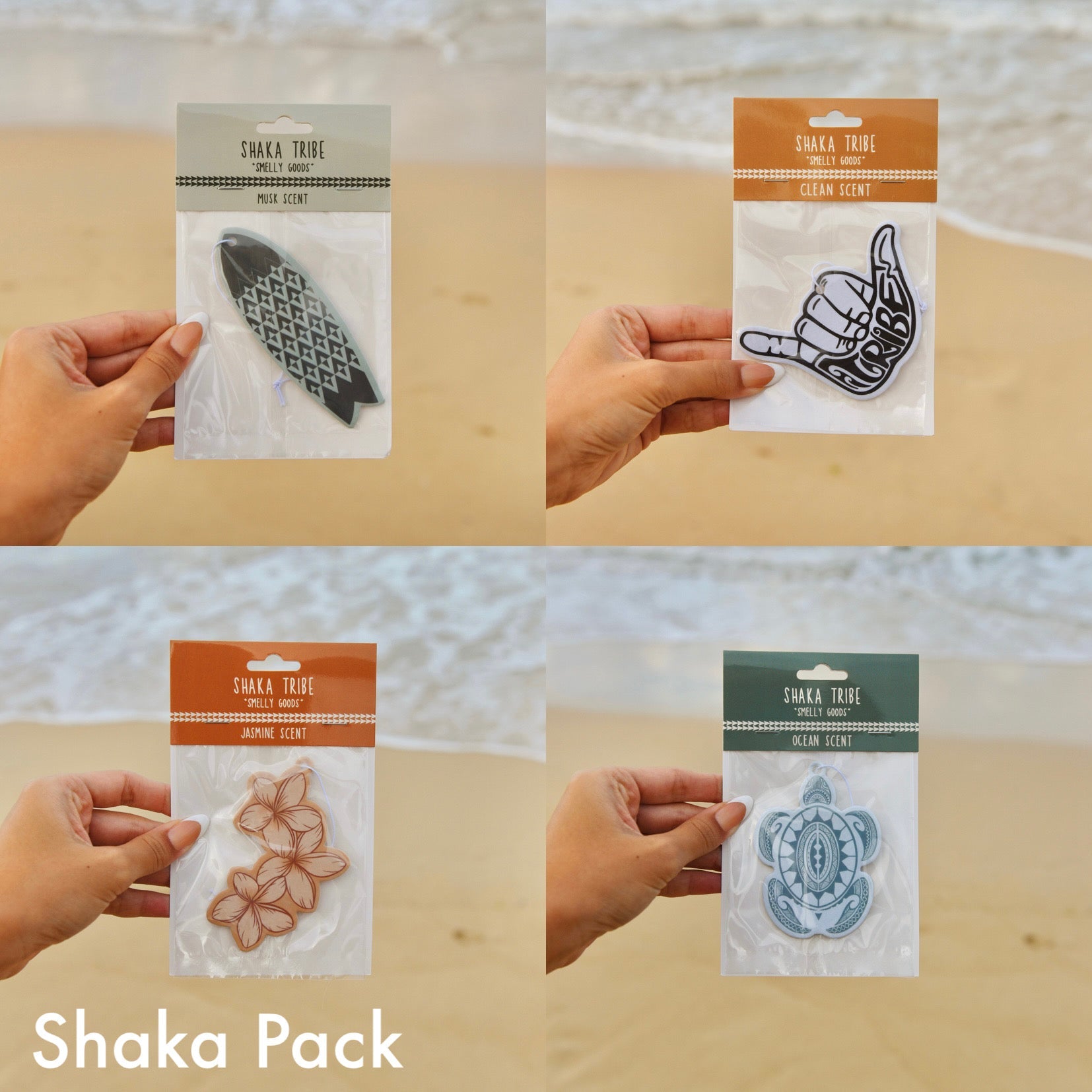 Shaka Pack - "Smelly Goods" | Car Fresheners