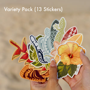 Variety Pack- Stickers | Shaka Tribe Stickers
